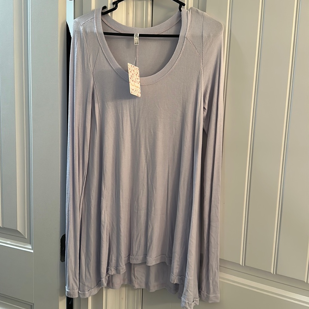 NWT free people long sleeve sized small lilac